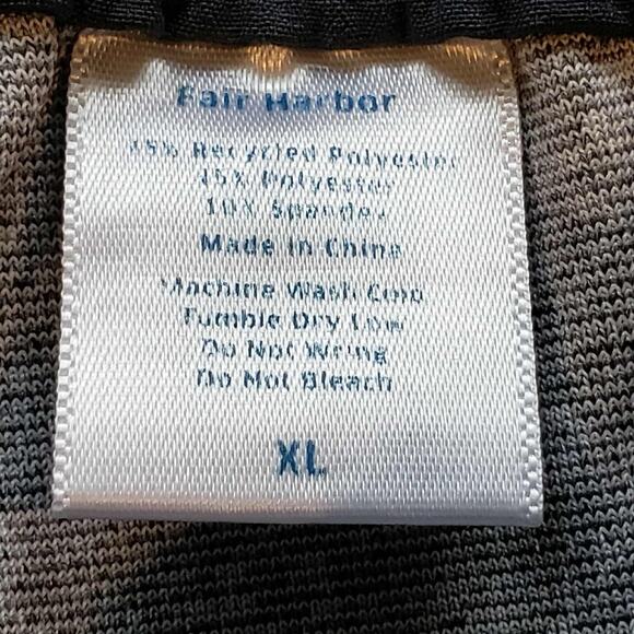 Fair Harbor The One Short Men's Size XL Dark Gray Drawstring Lined - Picture 9 of 10